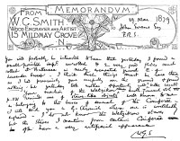 Worthington Smith's Letter Head (JE-B-2-80 iim 482))