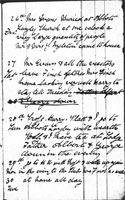 Page from William Hemmings's diary 26 September 1890