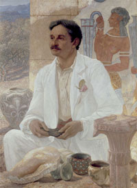 Painting of Arthur Evans by Sir William Richmond, 1907