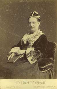 Photograph of Fanny Evans (Evans Archive Ashmolean Museum) 