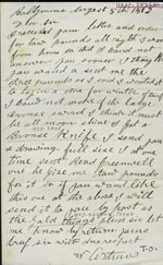 letter from William Arthurs