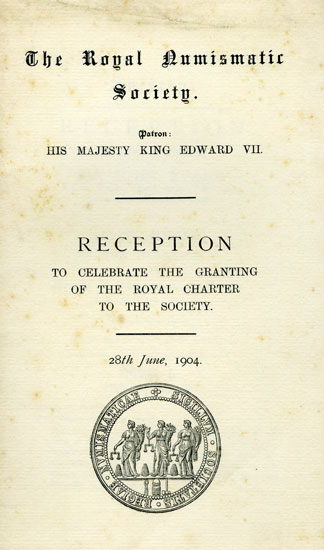 Royal Numismatic Society booklet