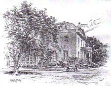 Drawing of Nash Mills House 1892 (By kind permission of the Apsley Paper Trail)